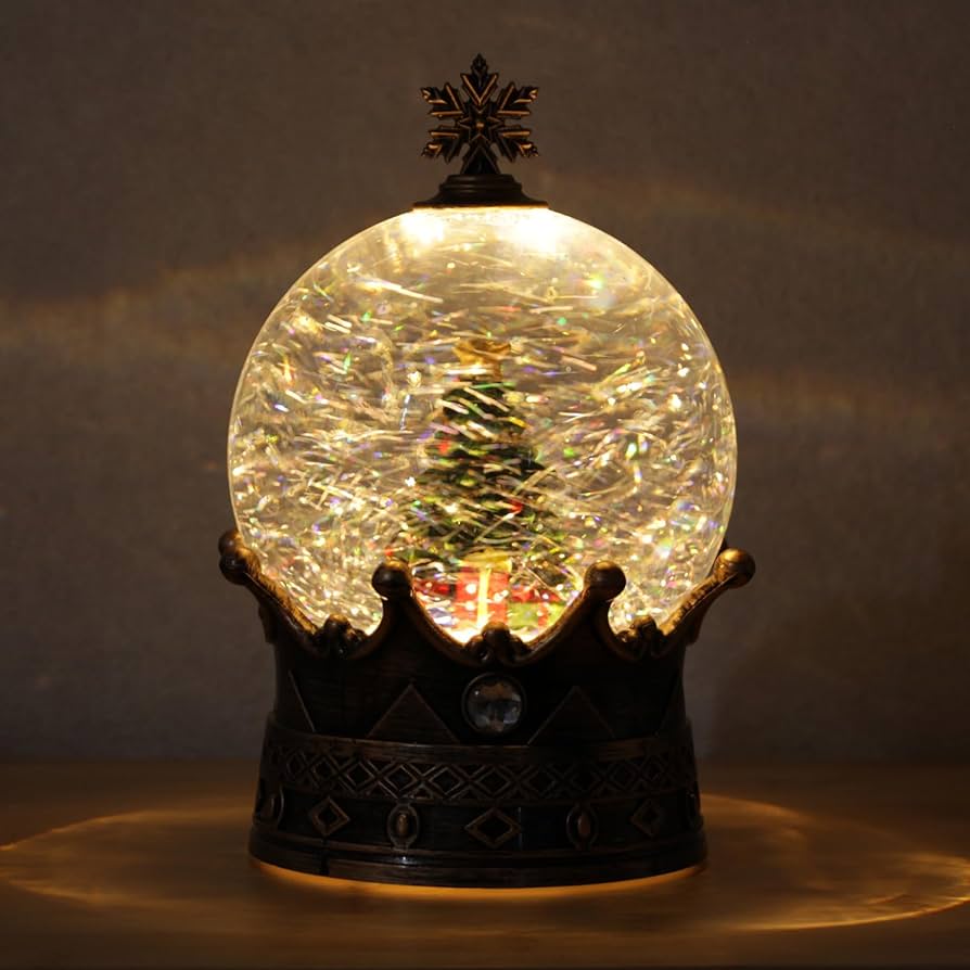 函館クリスマスファクトリー　LED付きスノードーム 楽天市場】函館クリスマスファクトリー LEDライト付きスノー